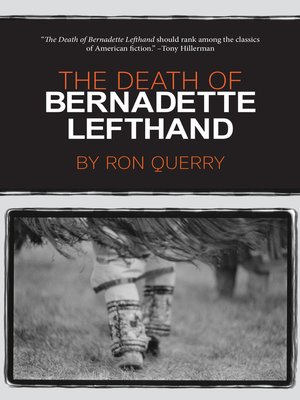 cover image of The Death of Bernadette Lefthand